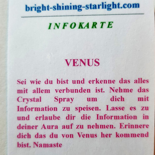 VENUS Crystal Starlight Spray