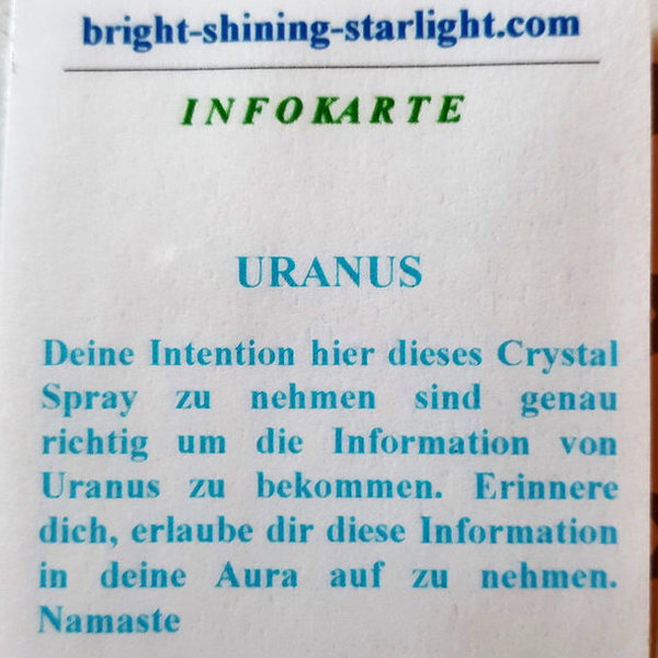 Crystal Starlight Spray URANUS