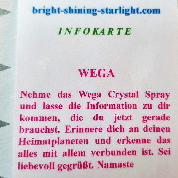 Crystal Starlight Spray WEGA